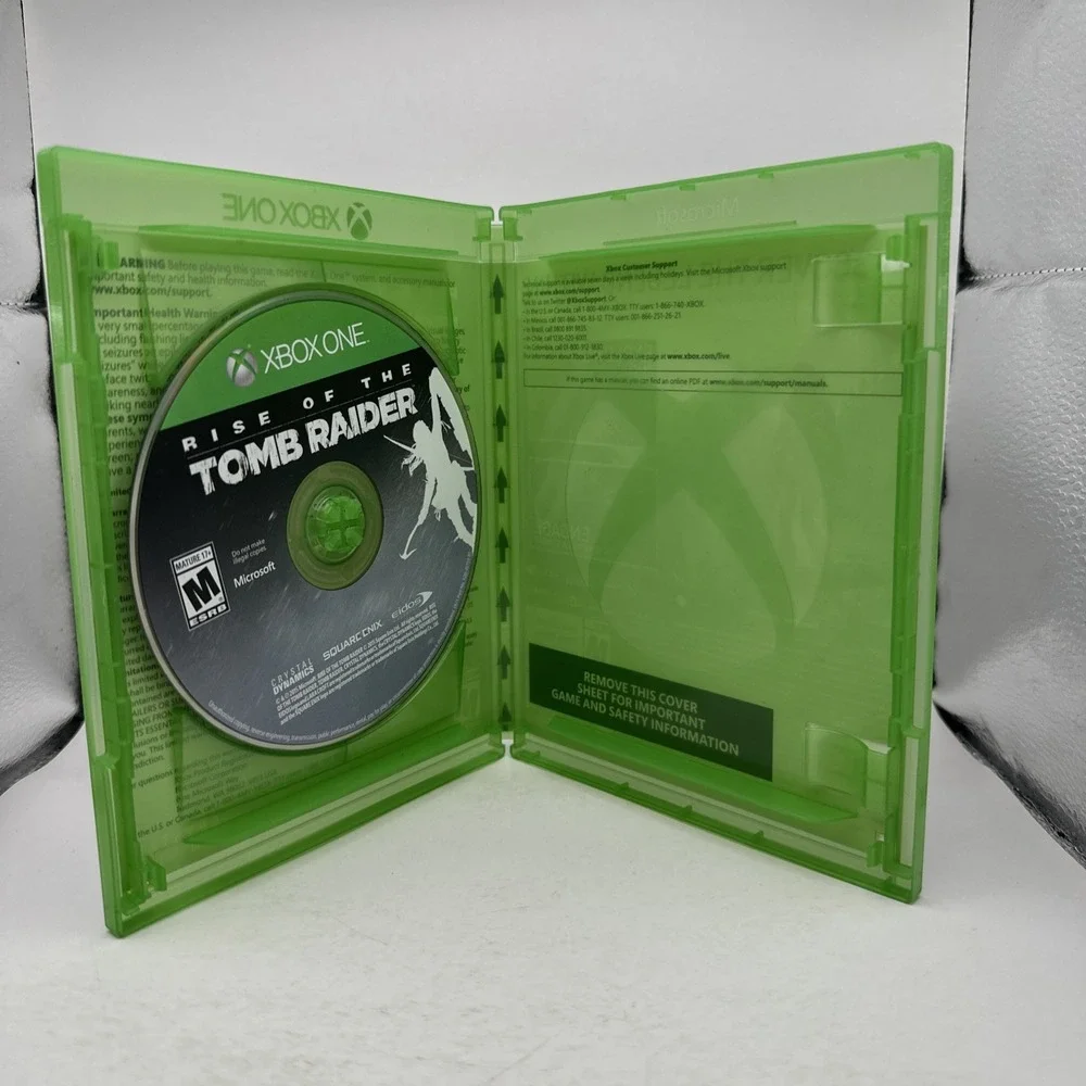 Rise of the Tomb Raider Microsoft Xbox One 2015 Crystal Dynamics VGC